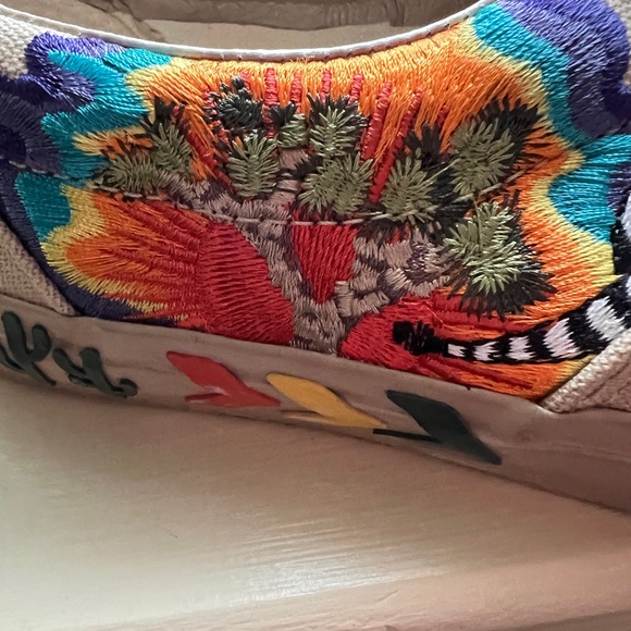 Vans Desert Embellish Era Safari/Multicolor Womens 8 - Picture 10 of 12